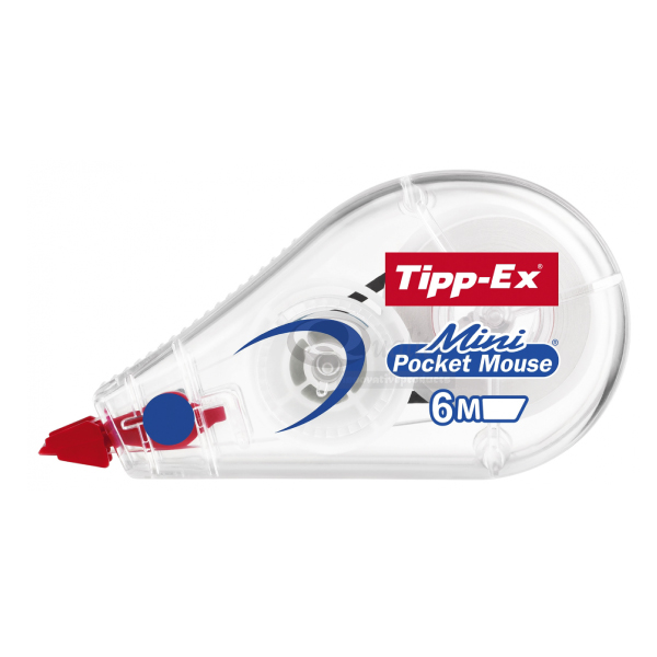 veteraan Occlusie hoed TIPP-EX CORRECTION TAPE (MINI POCKET MOUSE) 6M x 5MM | Q-Stationers  E-Commerce Site